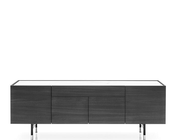 Horizon: Ceramic top sideboard with drawer | Calligaris New York Horizon: Ceramic top sideboard with drawer | Calligaris New York