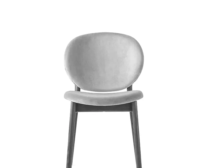 Inès: Upholstered chair with wooden frame | Calligaris New York