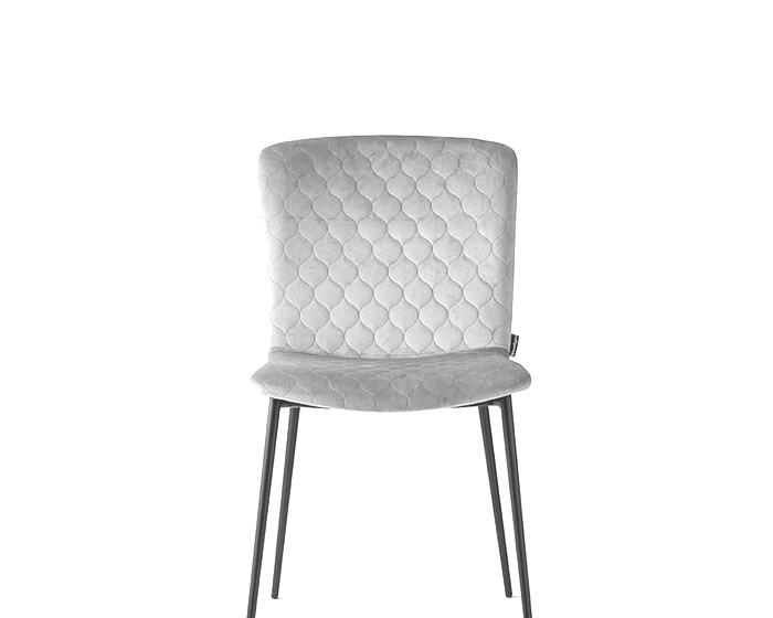 Love: Upholstered quilted chair with metal frame | Calligaris New York