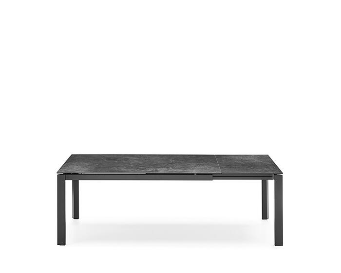 ダイニングテーブル Calligaris Duca extendable Dining table Duca: Table with extendable rectangular top and metal legs