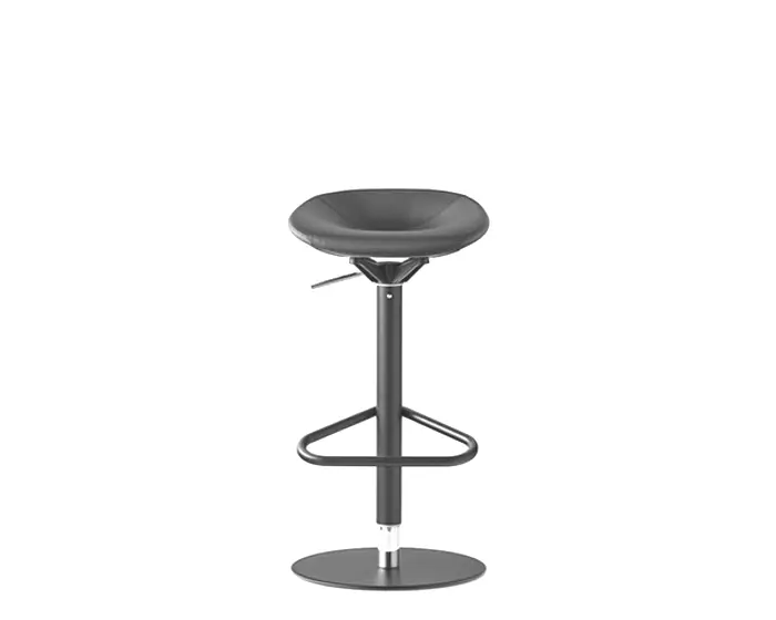 カリガリスCalligaris パームPalm ハイスツール②　カウンターチェア Palm: Upholstered stool with padded seat and height-adjustable