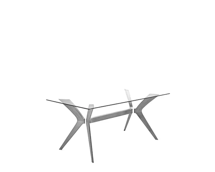 Tokyo: Table with rectangular top and wooden legs | Calligaris New 