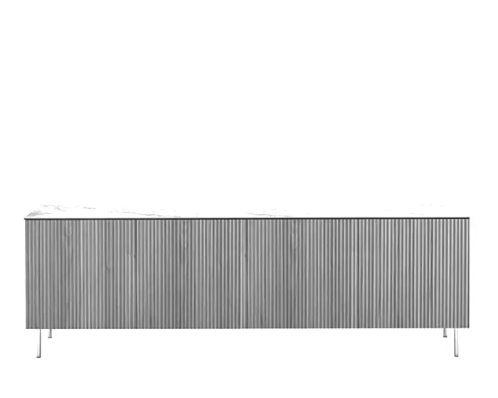 Vertical: Sideboard with fluted front | Calligaris New York