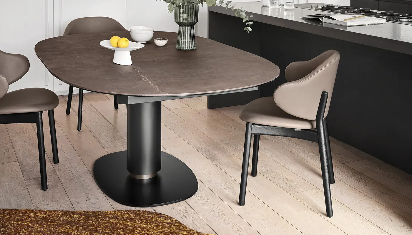 Holly: Upholstered armchair with wooden frame | Calligaris New York