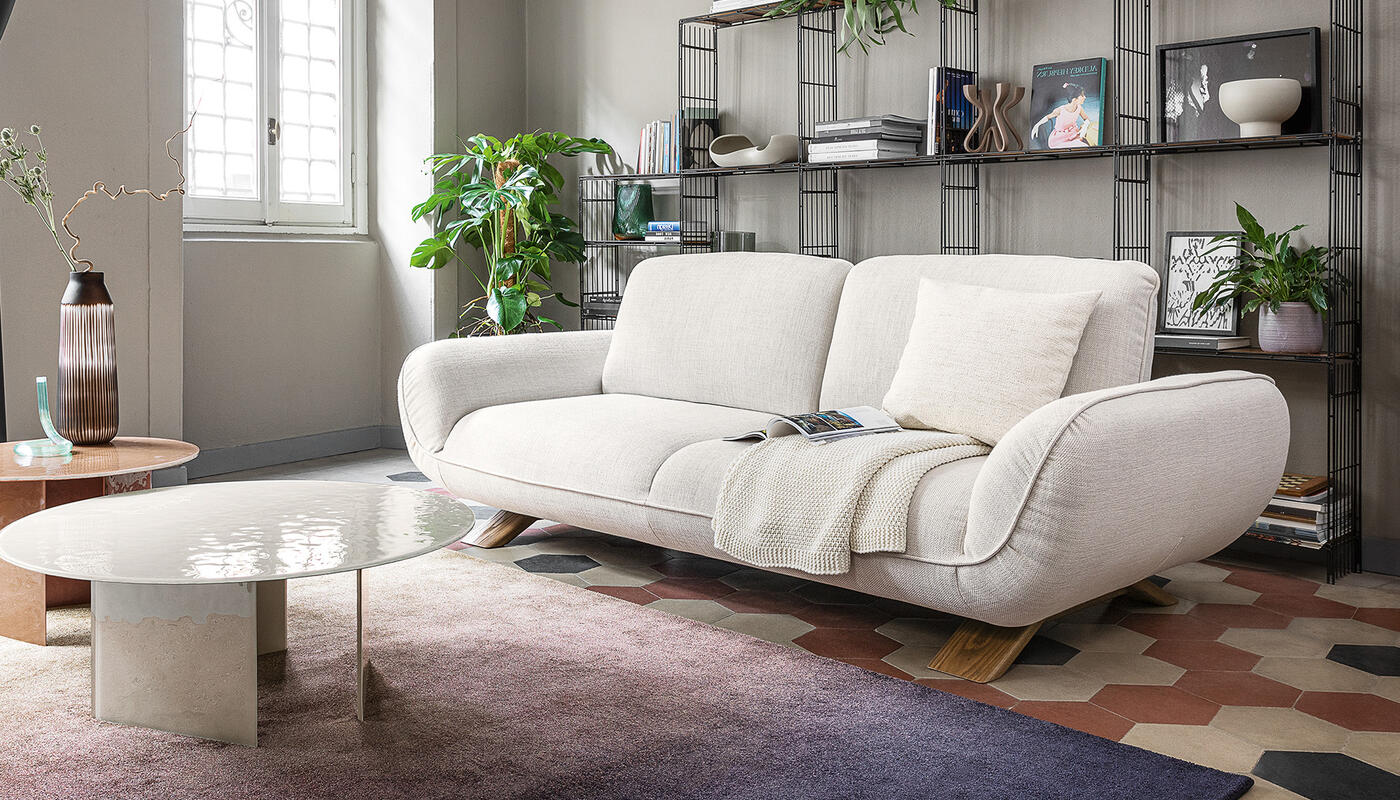 Favola: Fixed or modular adjustable sofa | Calligaris New York